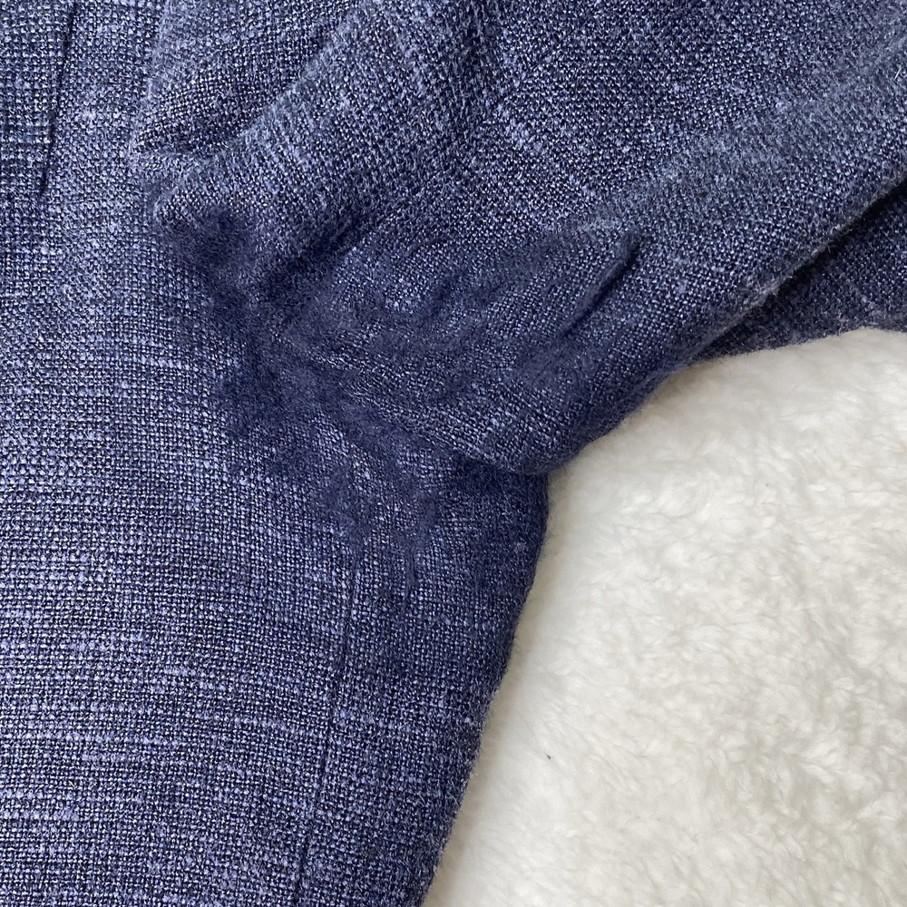 Men Suitsupply Blazer Lazio Single Breasted slim Silk Linen Wool Ethomas size 48 - Picture 7 of 16